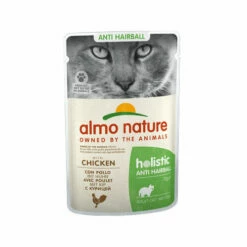Almo Nature Cat Anti-Hairball Katzenfutter - Frischbeutel - Huhn