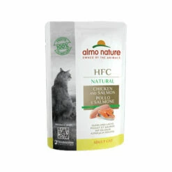 Almo Nature HFC Natural Katzenfutter- Frischebeutel - Huhn Und Lachs