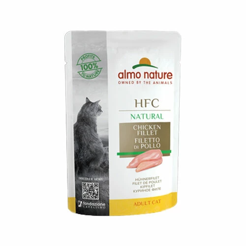 Almo Nature HFC Natural Katzenfutter- Frischebeutel - Hühnchenfilet 3 Almo Nature HFC Natural Katzenfutter- Frischebeutel - Hühnchenfilet