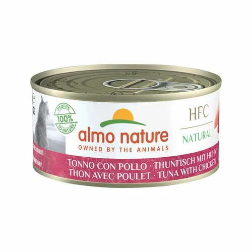 Almo Nature HFC 150 Natural - Thunfisch Mit Huhn 3 Almo Nature HFC 150 Natural - Thunfisch Mit Huhn
