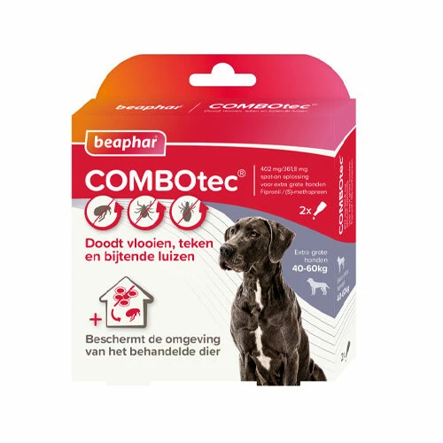 Beaphar COMBOtec Hund 40-60 Kg -Trixie Verkäufe 2024 beaphar combotec hond 40 60 kg 171931 0500 none