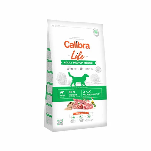 Calibra Dog Life Adult Medium Breed - Lamm 3 Calibra Dog Life Adult Medium Breed - Lamm