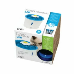 Catit Senses 2.0 Flower Fountain LED -Trixie Verkäufe 2024 catit senses 20 flower fountain led 166672 0500 none