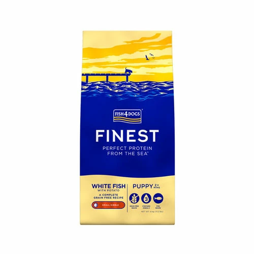 Fish4Dogs Finest Puppy Complete - Weißfisch Große Brocken 3 Fish4Dogs Finest Puppy Complete - Weißfisch Große Brocken