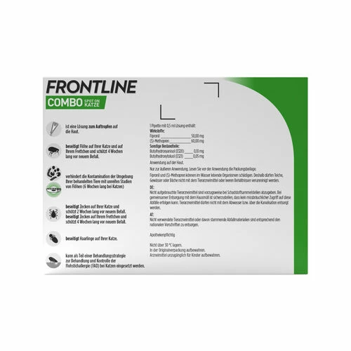 Frontline Combo Spot On Katze 4 Frontline Combo Spot On Katze – Bild 2