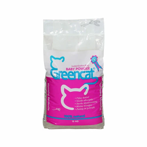 Greencat Baby Powder Katzenstreu 3 Greencat Baby Powder Katzenstreu
