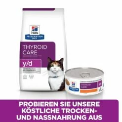 Hill's Prescription Diet Y/d Thyroid Care -Trixie Verkäufe 2024 hills yd thyroid care prescription diet feline 217952 0500 none