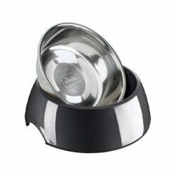 Hunter Melamin Napf - Schwarz -Trixie Verkäufe 2024 hunter melamine voer en drinkbak zwart 169552 0500 none