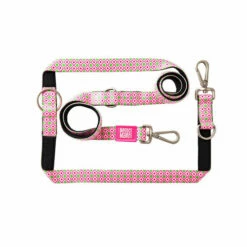 Max & Molly Multi-Function Hundeleine - Retro Pink
