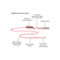 PAIKKA Visibility Leash -Trixie Verkäufe 2024 paikka visibility leash 217820 0500 none