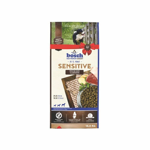 Bosch Sensitive Hundefutter - Ente & Kartoffel 4 Bosch Sensitive Hundefutter - Ente & Kartoffel – Bild 2