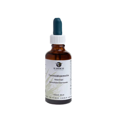 Groene Os Teunisbloemolie (Nachtkerzenöl) - Hund/Katze 3 Groene Os Teunisbloemolie (Nachtkerzenöl) - Hund/Katze