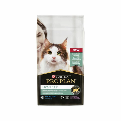 Purina Pro Plan LiveClear Sterilised Senior Cat 7+ Years