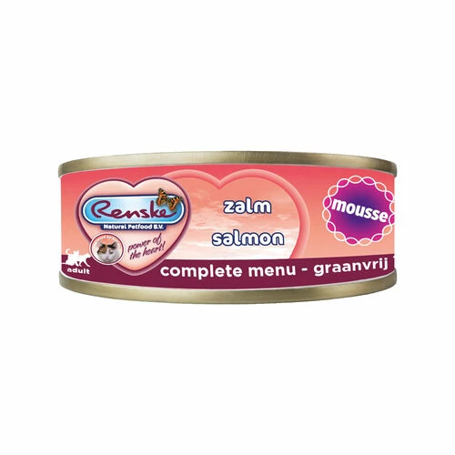 Renske Mousse - Katzenfutter - Lachs 3 Renske Mousse - Katzenfutter - Lachs