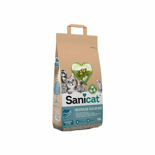 Sanicat Recycelte Zellulose - Katzenstreu 3 Sanicat Recycelte Zellulose - Katzenstreu