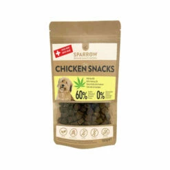 SPARROW Pet Chicken Snacks Mit CBD