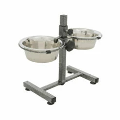 Trixie Hundebar Mit Edelstahl-Futternäpfen -Trixie Verkäufe 2024 trixie voerstandaard rvs 191053 0500 none