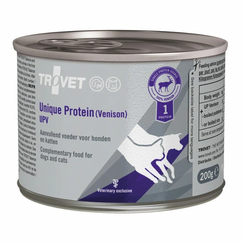TROVET Unique Protein UPV (Venison) - Hund/Katze 4 TROVET Unique Protein UPV (Venison) - Hund/Katze – Bild 2