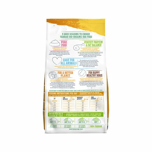 Yarrah - Trockenfutter Für Erwachsene Hunde Mit Huhn Bio 4 Yarrah - Trockenfutter Für Erwachsene Hunde Mit Huhn Bio – Bild 2