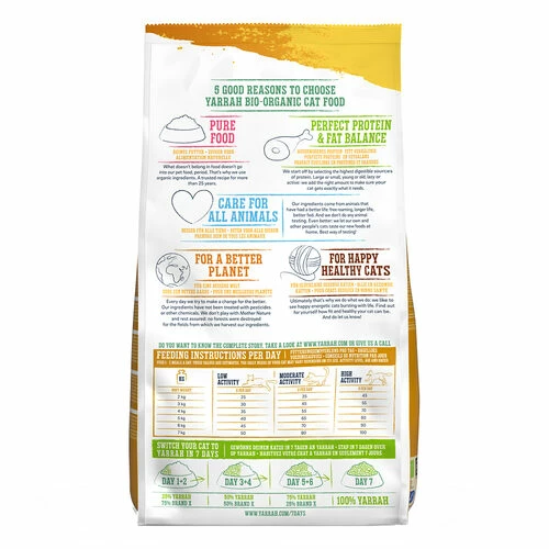 Yarrah - Trockenfutter Huhn Für Katzen Bio 5 Yarrah - Trockenfutter Huhn Für Katzen Bio – Bild 3